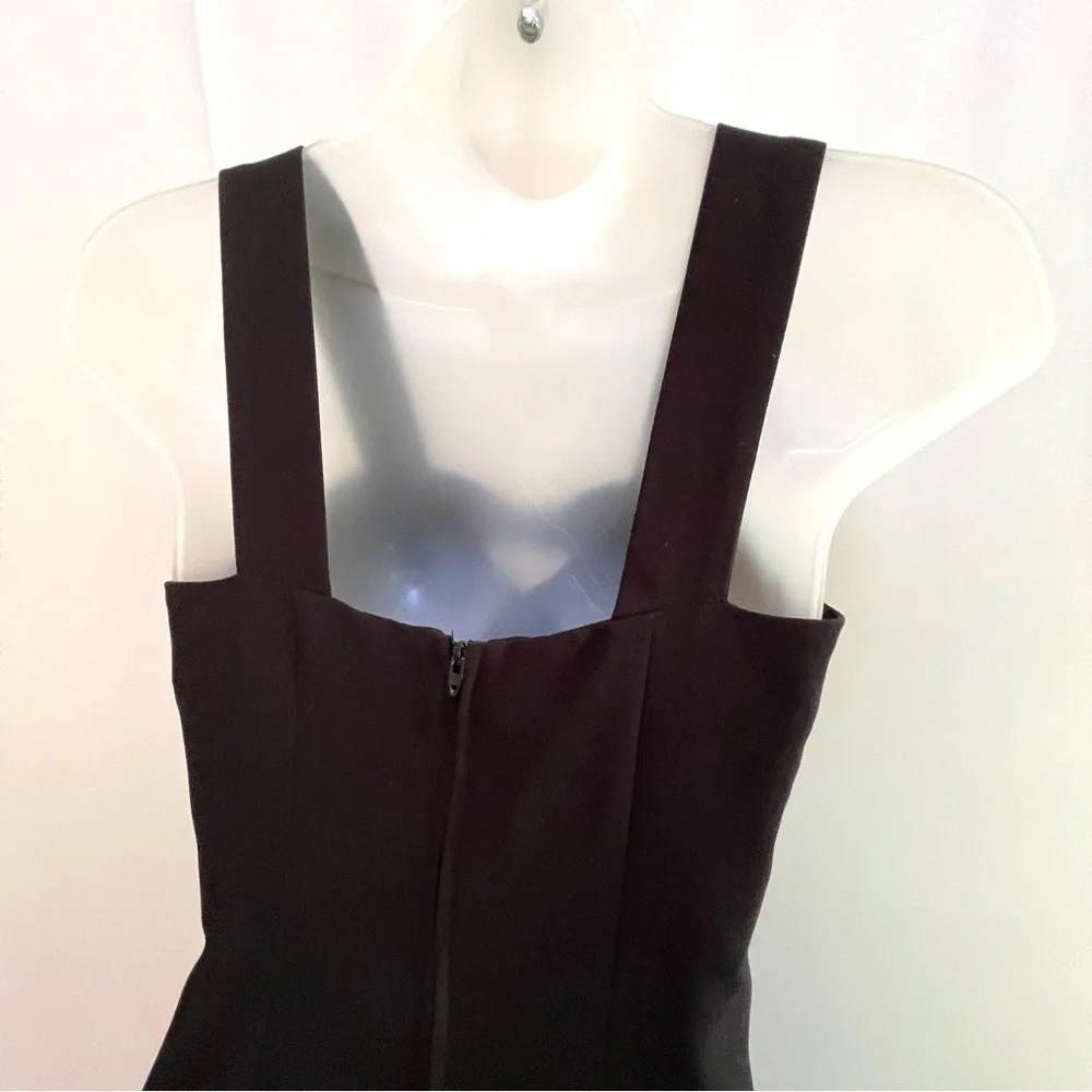Vintage 90s Rampage Black‎ Formal Sweet Heart Bow Neckline Maxi Dress, XS